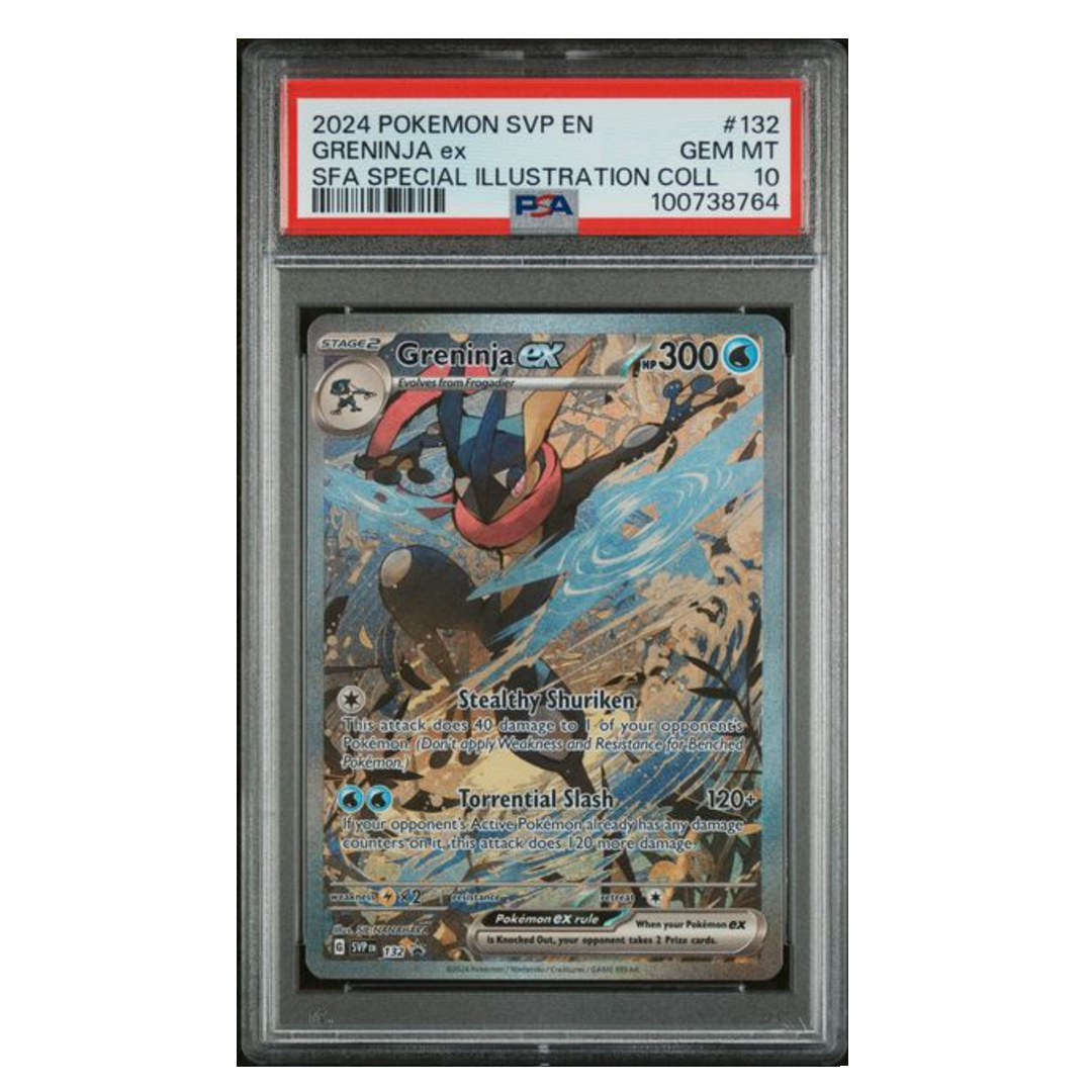 Greninja ex SIC Promo #132 PSA 10 - Poke-Collect