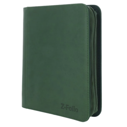 Z-Folio 9-Pocket LX Album - Toploaders - GREEN - BCW - Poke-Collect