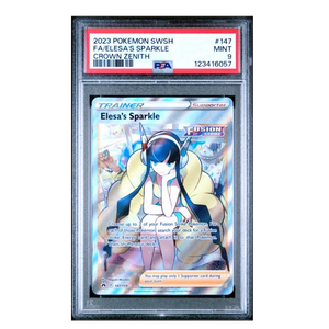 Elesa's Sparkle FA Crown Zenith #147 PSA 9 - Poke-Collect