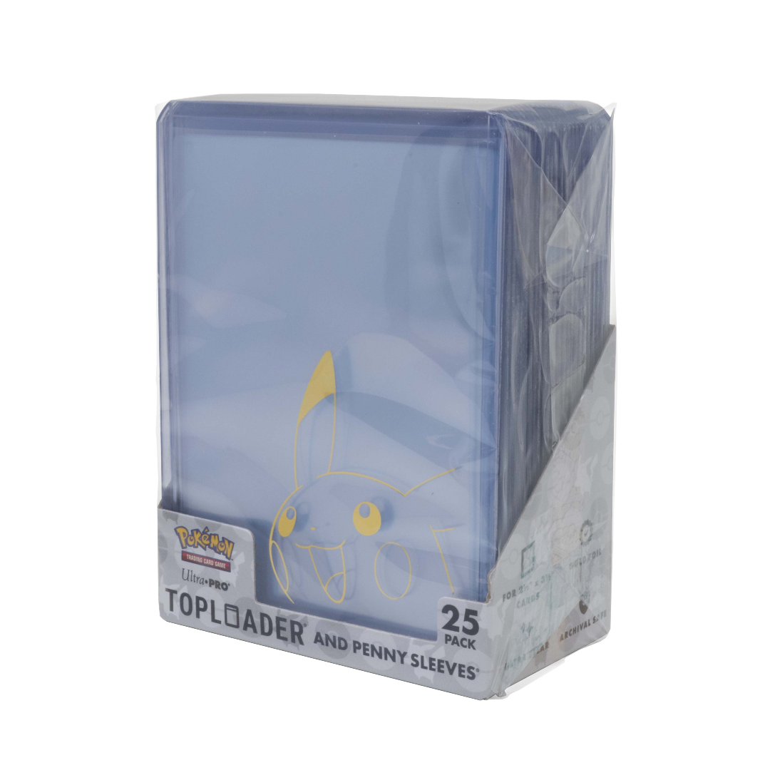 Ultra Pro 3x4 Top Load/Soft Sleeve Combo Pack Pikachu 25-Count - Poke-Collect