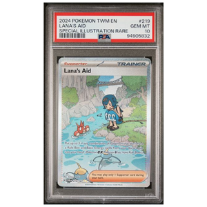 Lana's Aid SIR Twilight Masquerade #219 PSA 10 - Poke-Collect