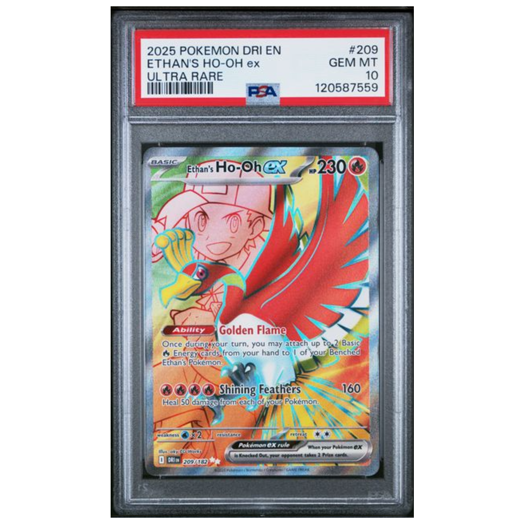 Ethan's Ho-Oh ex Destined Rivals #209 PSA 10 - Poke-Collect