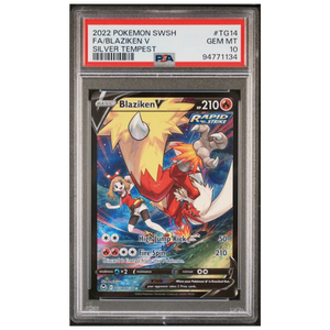 Blaziken V Silver Tempest #TG14 PSA 10 - Poke-Collect