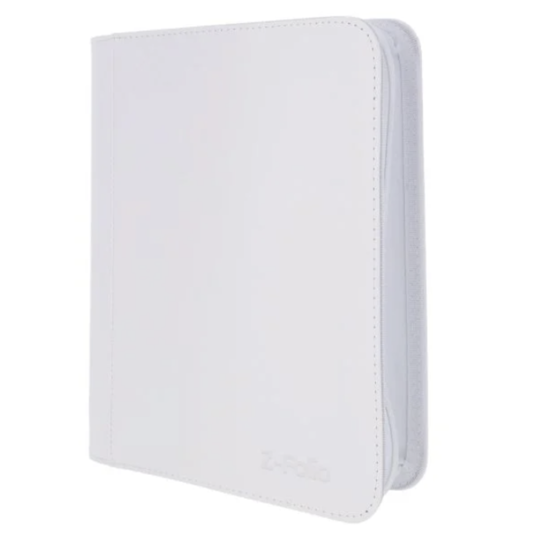 Z-Folio 9-Pocket LX Album - Toploaders - WHITE - BCW - Poke-Collect
