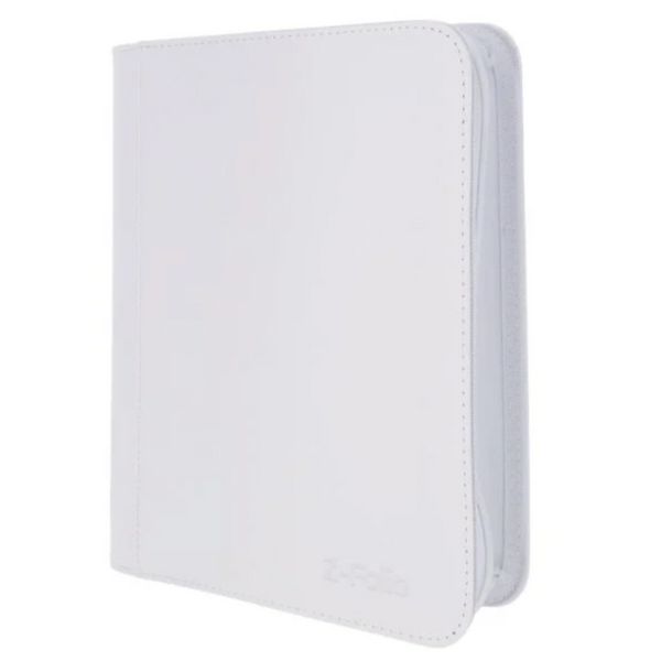 Z-Folio 9-Pocket LX Album - Toploaders - WHITE - BCW - Poke-Collect