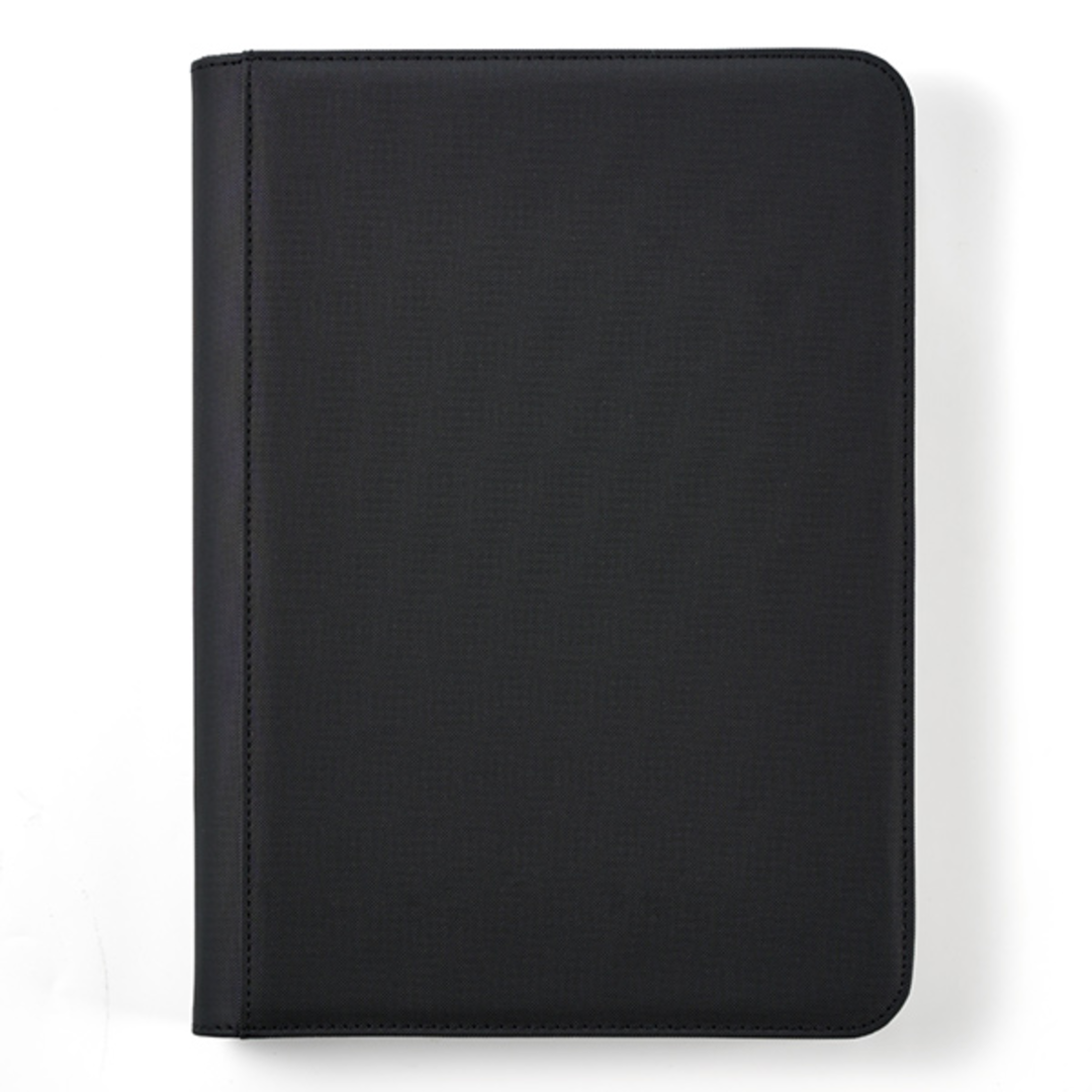 Arcane Fortress Binder: 9-Pocket- Solid Color- Black - Poke-Collect