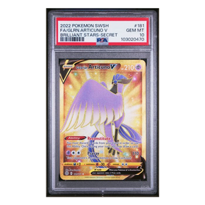 Galarian Articuno V Secret Rare Brilliant Stars #181 PSA 10 - Poke-Collect
