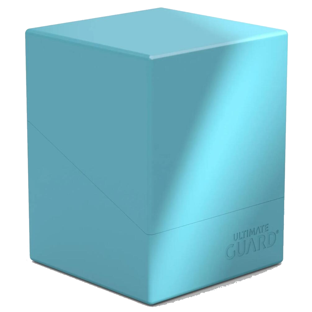 Boulder Deck Case 100+ - SOLID TURQUOISE - Ultimate Guard Deck Boxes - Poke-Collect