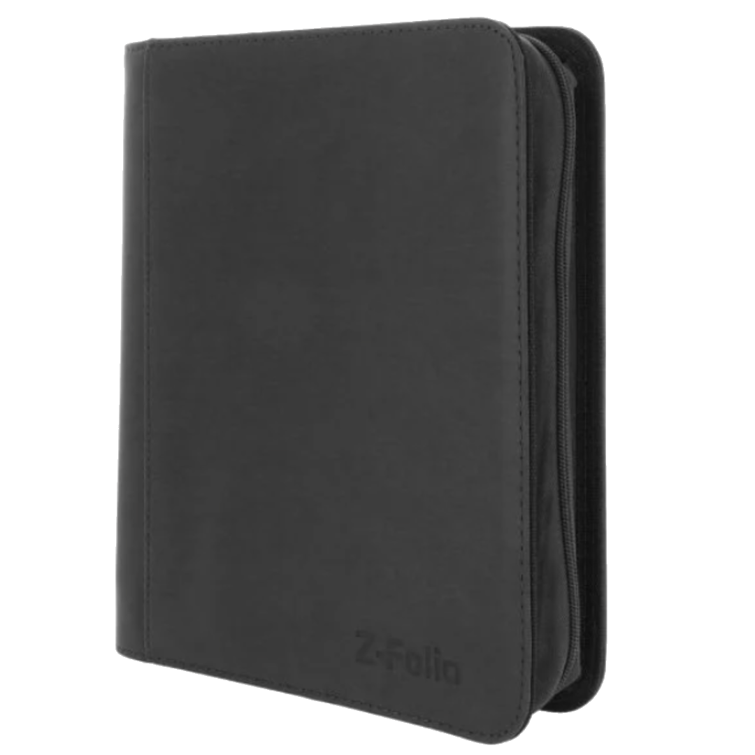 Z-Folio 9-Pocket LX Album - Toploaders - Black - BCW - Poke-Collect