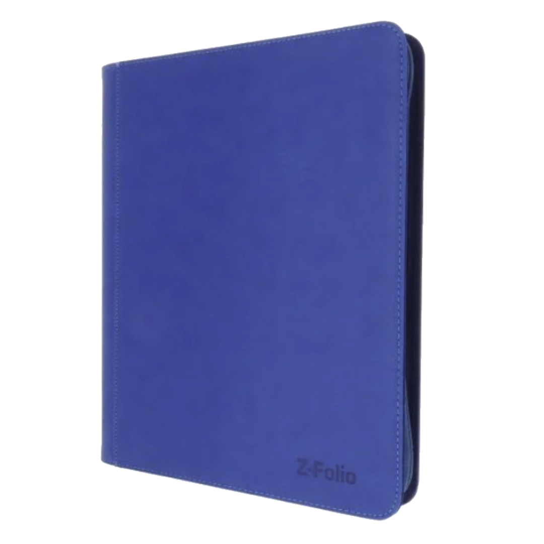 Z-Folio 9-Pocket LX Album - Toploaders - BLUE - BCW - Poke-Collect