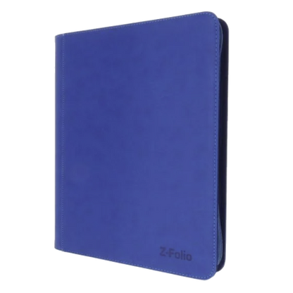 Z-Folio 9-Pocket LX Album - Toploaders - BLUE - BCW - Poke-Collect