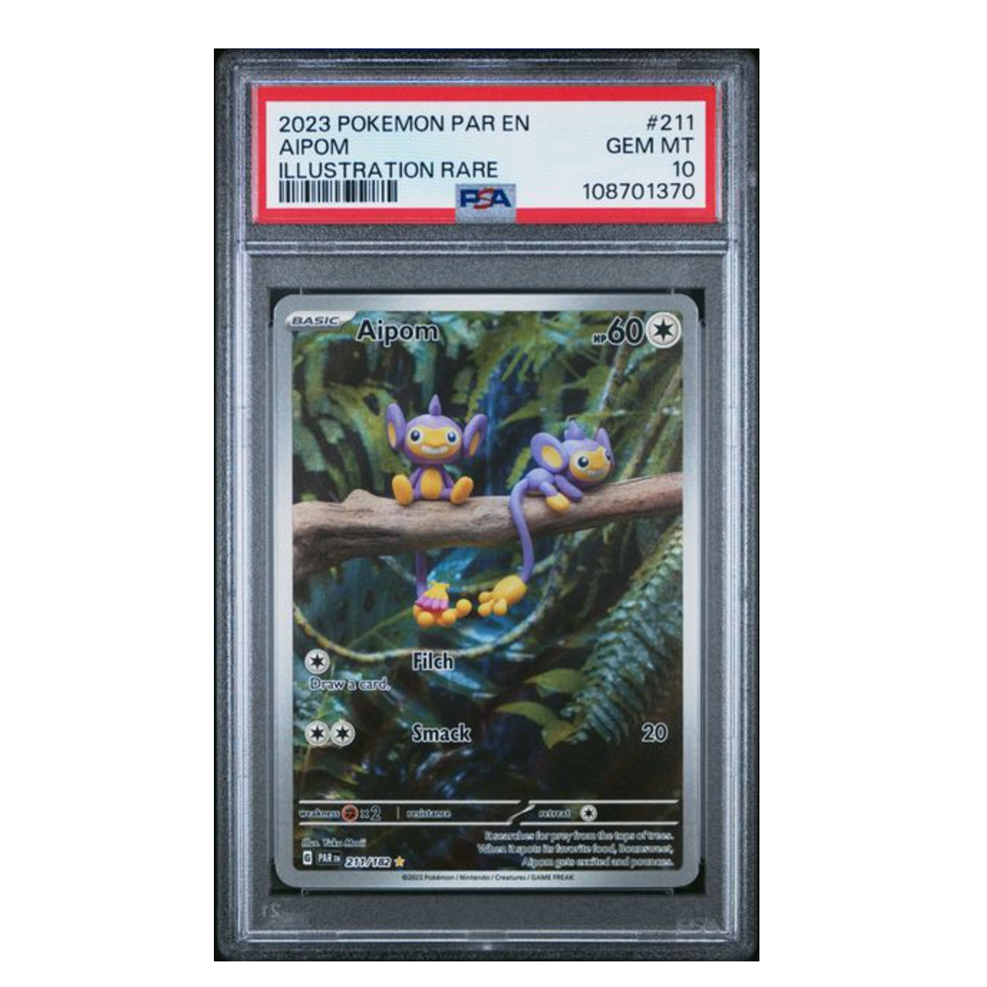 Aipom IR Paradox Rift #211 PSA 10 - Poke-Collect