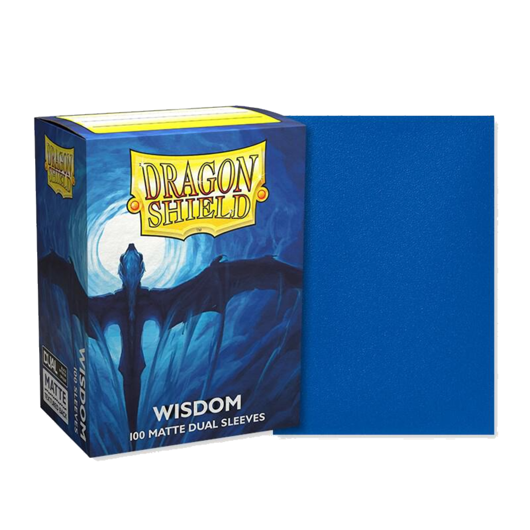 Dragon Shield - Dual Matte 100 Count Sleeves - WISDOM - Poke-Collect