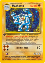 Machamp - 8/102 - 1st Edition Base Set Holo Rare front