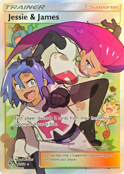Jessie & James - 68/68 - Hidden Fates Full Art front