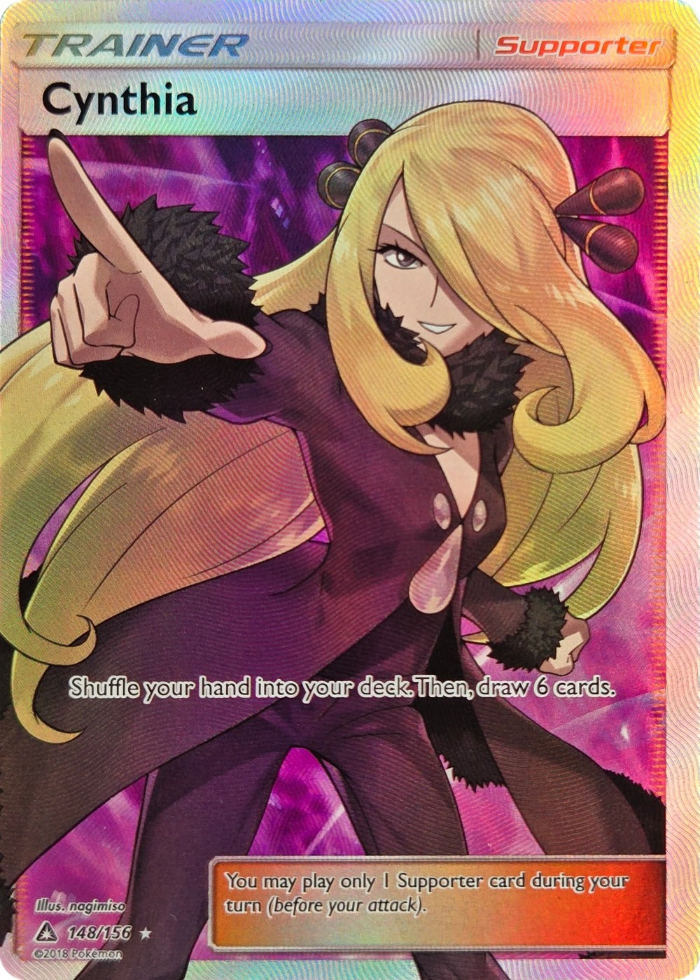 Cynthia - 148/156 - Ultra Prism Full Art front