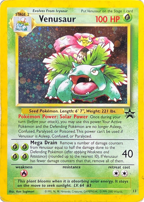 Venusaur - 13 - Wizards Black Star Promo front