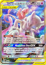 Mewtwo & Mew GX - SM191 - SM Black Star Promo Tag Team Full Art front