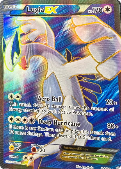 Lugia EX - 94/98 - Ancient Origins Full Art Ultra Rare Holo front