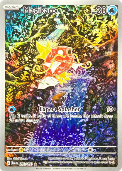 Magikarp - 203/193 - Paldea Evolved Illustration Rare Holo front