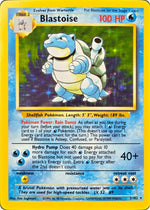Blastoise - 2/102 - Base Set Holo Rare (Lightly Played) front