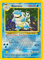 Blastoise - 2/130 - Base Set 2 Holo Rare (Lightly Played) front