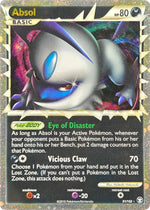 Absol Prime - 91/102 - HS Triumphant Prime Holo Rare (Moderately Played) front