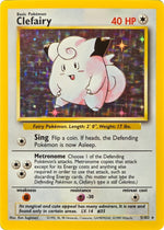 Clefairy - 5/102 - Base Set Unlimited Holo Rare (Lightly Played) front
