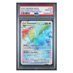 Charizard VSTAR FA Brilliant Stars #174 PSA 10 - Poke-Collect
