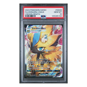 Zeraora VMAX FA Crown Zenith #GG42 PSA 10 - Poke-Collect