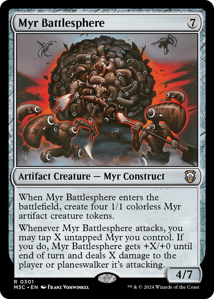 Myr Battlesphere (M3C-301) - Modern Horizons 3 Commander - Poke-Collect