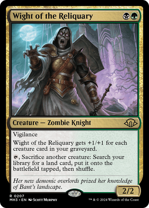 Wight of the Reliquary (MH3-207) - Modern Horizons 3 Foil - Poke-Collect