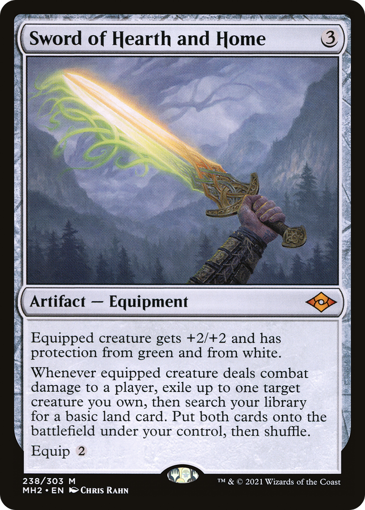 Sword of Hearth and Home (MH2-238) - Modern Horizons 2 Foil - Poke-Collect