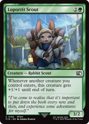 Loporrit Scout (FIN-192) - FINAL FANTASY Foil - Poke-Collect