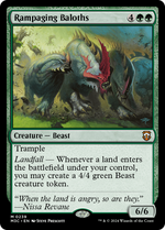 Rampaging Baloths (M3C-239) - Modern Horizons 3 Commander - Poke-Collect