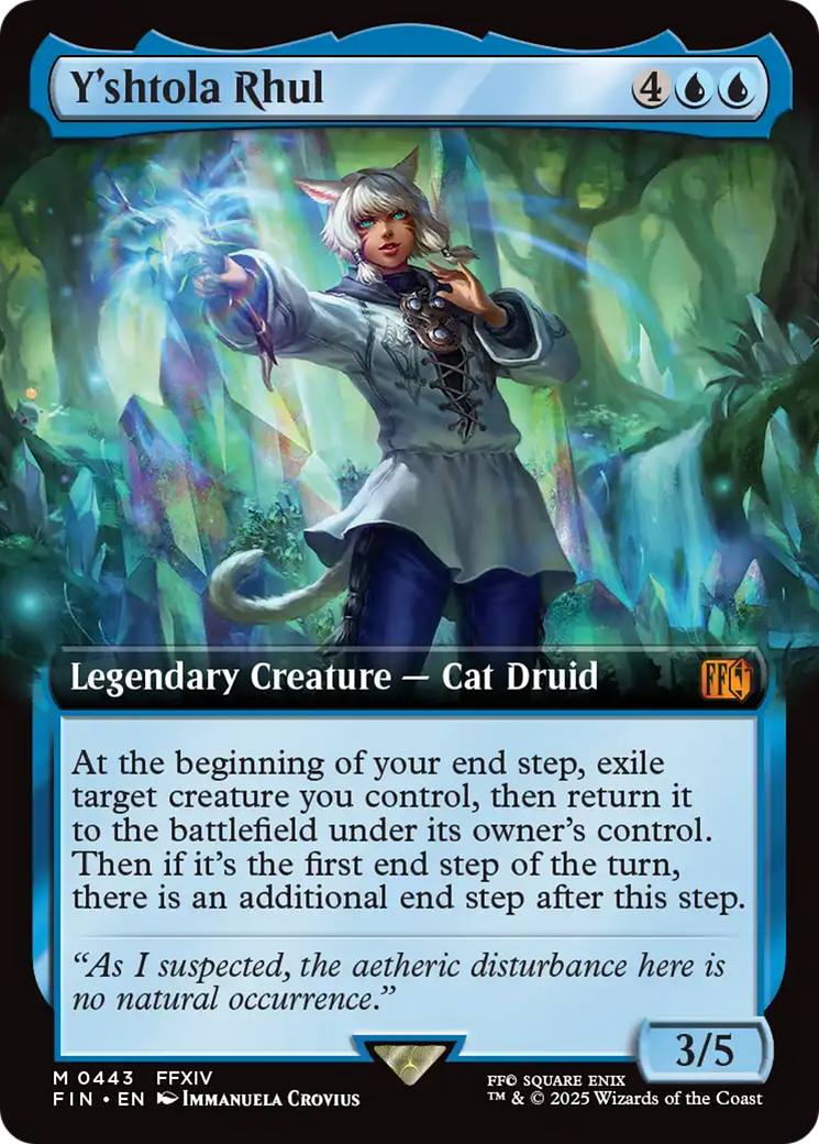 Y'shtola Rhul (FIN-443) - FINAL FANTASY: (Extended Art) Foil - Poke-Collect