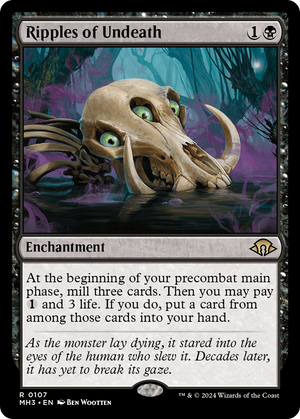 Ripples of Undeath (MH3-107) - Modern Horizons 3 Foil - Poke-Collect