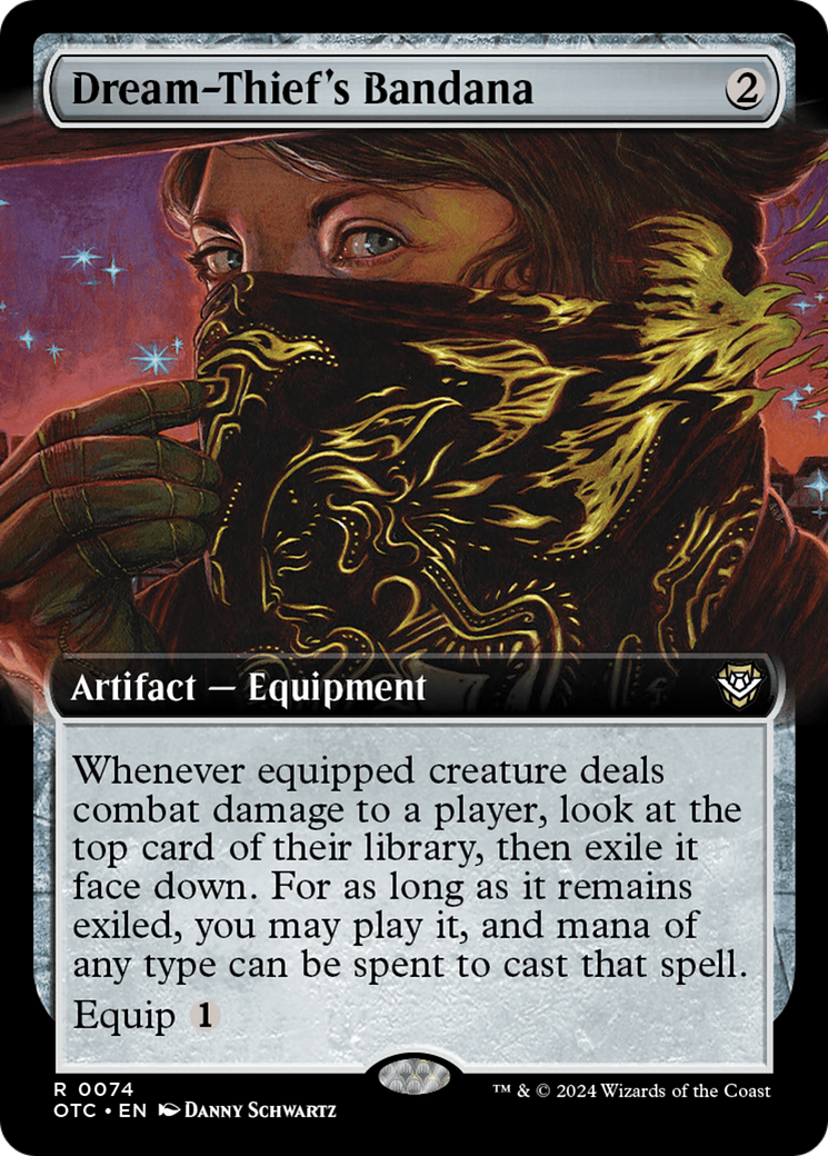 Dream-Thief's Bandana (OTC-074) - Outlaws of Thunder Junction Commander: (Extended Art) - Poke-Collect