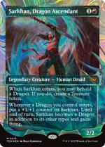 Sarkhan, Dragon Ascendant (TDM-413) - Tarkir: Dragonstorm: (Showcase) (Borderless) Foil - Poke-Collect