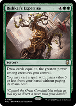 Rishkar's Expertise (M3C-411) - Modern Horizons 3 Commander Foil - Poke-Collect