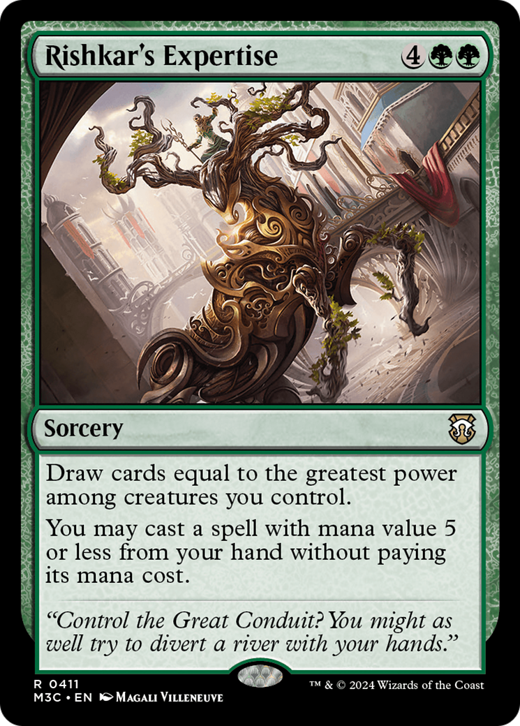 Rishkar's Expertise (M3C-411) - Modern Horizons 3 Commander Foil - Poke-Collect