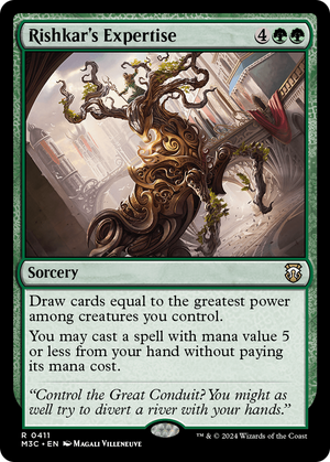 Rishkar's Expertise (M3C-411) - Modern Horizons 3 Commander Foil - Poke-Collect