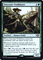 Outcaster Trailblazer (PRE-173) - Outlaws of Thunder Junction Promos Foil - Poke-Collect