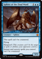 Sphinx of the Final Word (FDN-597) - Foundations - Poke-Collect
