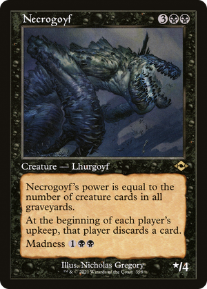 Necrogoyf (MH2-398) - Modern Horizons 2 Foil - Poke-Collect