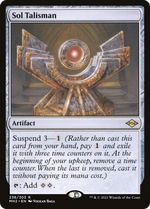 Sol Talisman (MH2-236) - Modern Horizons 2 Foil - Poke-Collect
