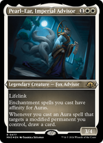 Pearl-Ear, Imperial Advisor (Foil Etched) (MH3-477) - Modern Horizons 3 Foil - Poke-Collect