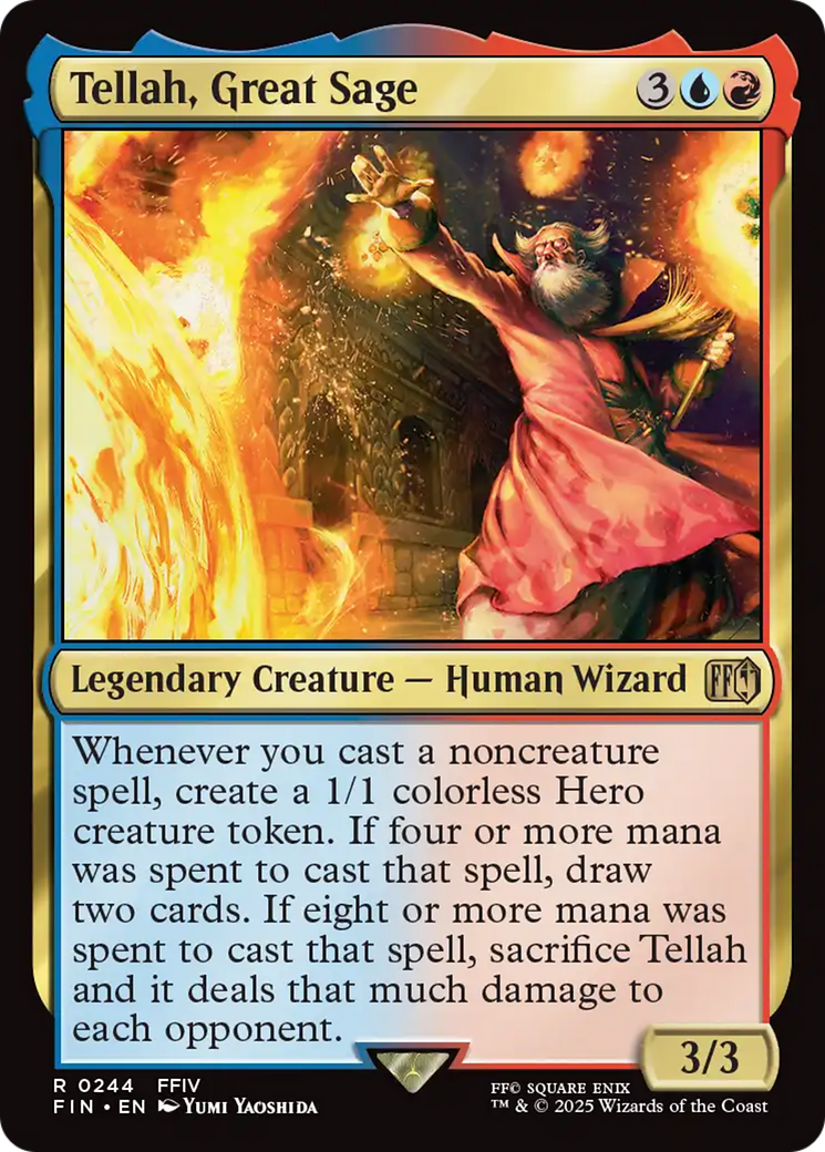 Tellah, Great Sage (FIN-244) - FINAL FANTASY Foil - Poke-Collect