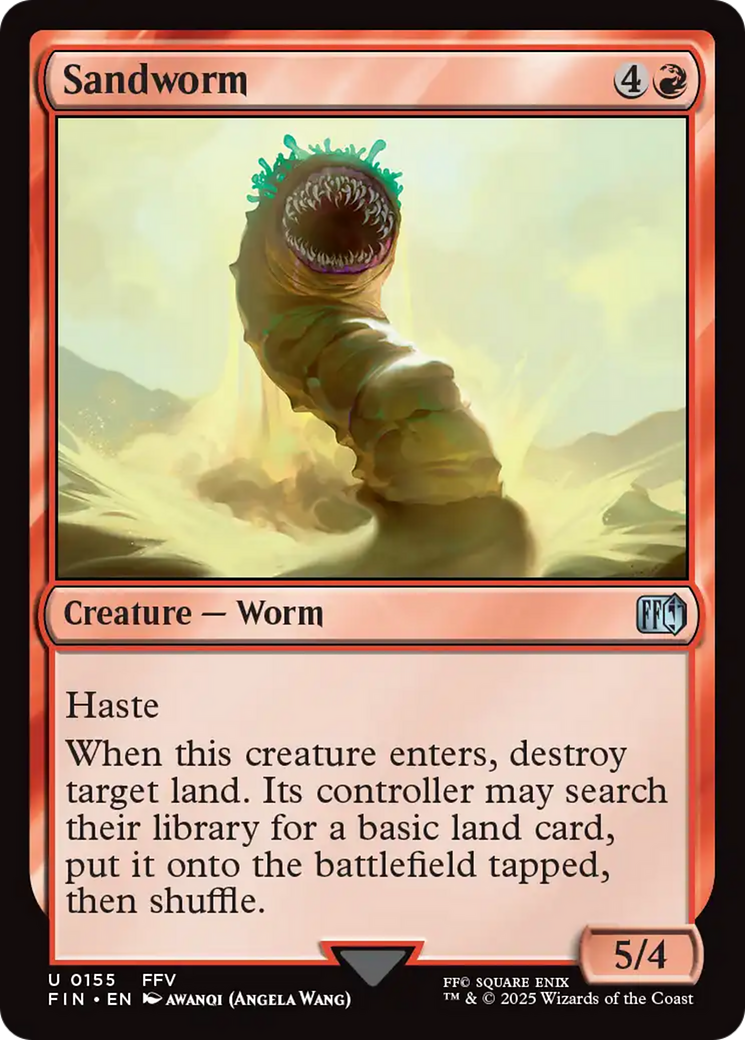 Sandworm (FIN-155) - FINAL FANTASY - Poke-Collect