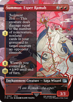Summon: Esper Ramuh (FIN-367) - FINAL FANTASY: (enchantment) (Borderless) - Poke-Collect